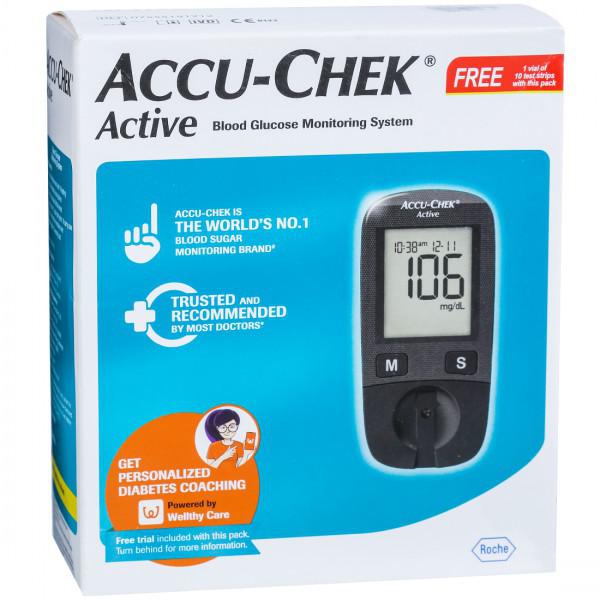 accu chek active blood glucose meter kit flipkart