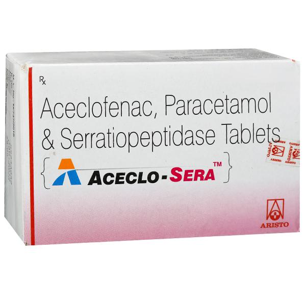 Aceclo Sera Tablet 10 Tab Price Overview Warnings