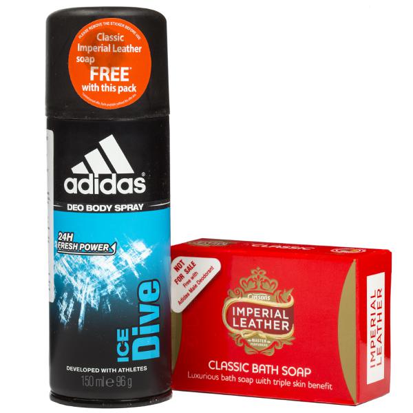 Buy Adidas Ice Dive Body Spray (Free 