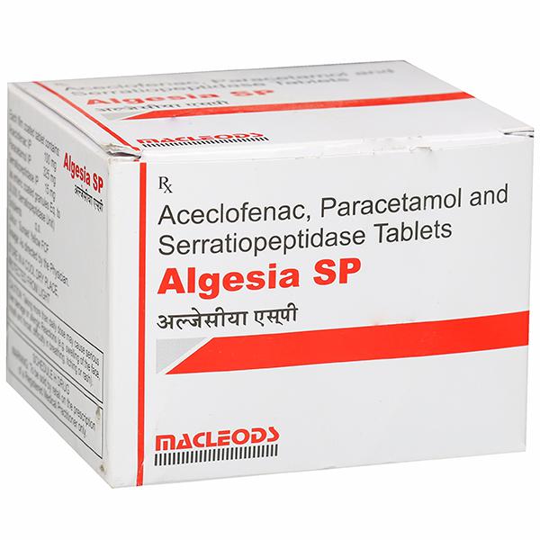 Algesia Sp Tablet 10 Tab Price Overview Warnings Precautions Side Effects Substitutes Macleods Pharmaceuticals Ltd Sastasundar Com