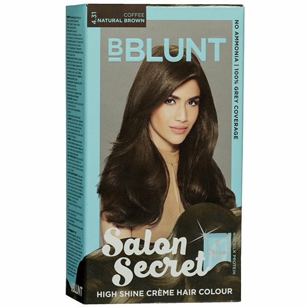 Buy B Blunt Salon Secret High Shine Creme Hair Colour  Coffee Natural  Brown 20 g Online at Best price in India | Flipkart Health+