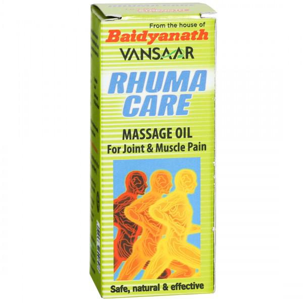 Buy Baidyanath Vansaar Rhuma Care Massage Oil 50 ml Online at Best ...