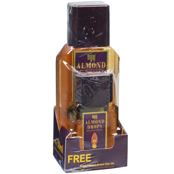 Buy Bajaj Almond Drops Hair Oil Free Bajaj Almond Drops Hair Oil 50 Ml 300 Ml Online Sastasundar Com