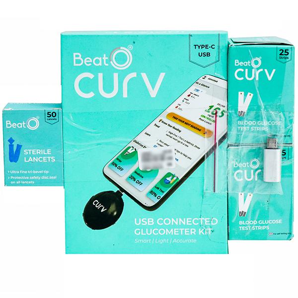 usb connected glucometer kit