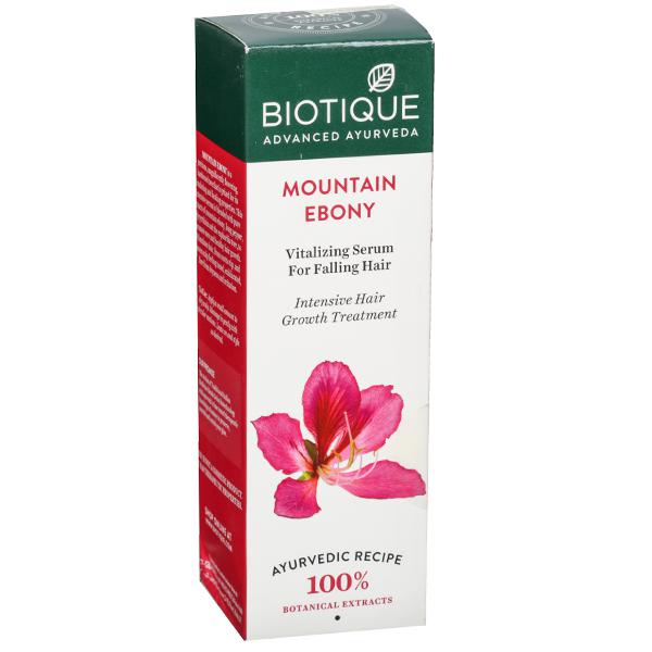 Buy Biotique Mountain Ebony Vitalizing Hair Serum 120 ml Online at Best  price in India | Flipkart Health+