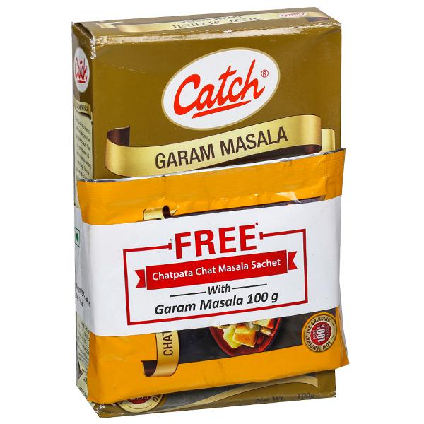 Buy Catch Garam Masala Powder Free Chatpata Chat Masala Sachet 8 G 100 G Online Sastasundar Com