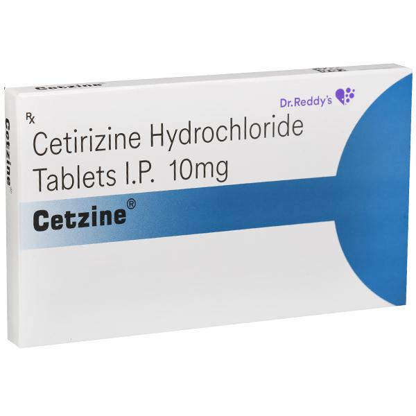 Cetzine Tablet (10 Tab): Price, Overview, Warnings, Precautions, Side  Effects & Substitutes - DR. REDDY'S LABS | SastaSundar.com