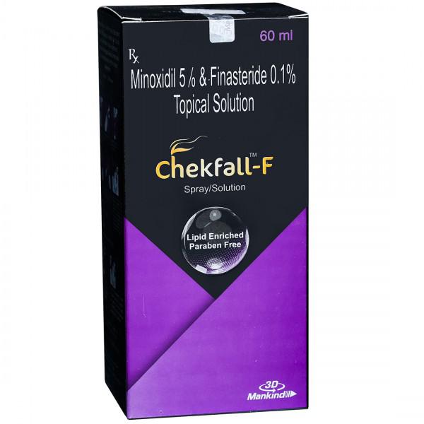 Buy Chekfall F Spray/Solution 60 ml Online at Best price in India |  Flipkart Health+