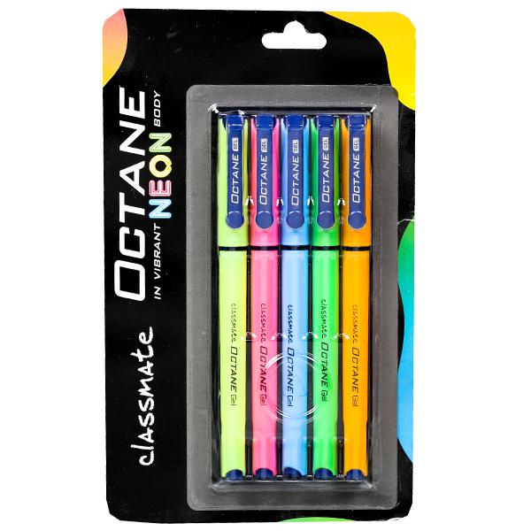 neon gel pen pack