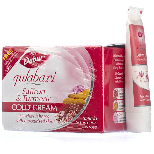 Buy Dabur Gulabari Saffron Turmeric Cold Cream Free Dabur Gulabari Face Wash Ml 100 Ml Online Sastasundar Com