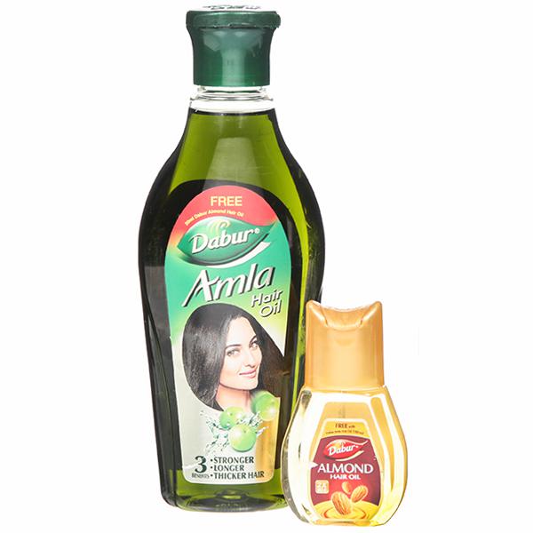 Buy Dabur Amla Hair Oil (Free Dabur Almond Hair Oil 30 ml) 180 ml Online at  Best price in India | Flipkart Health+