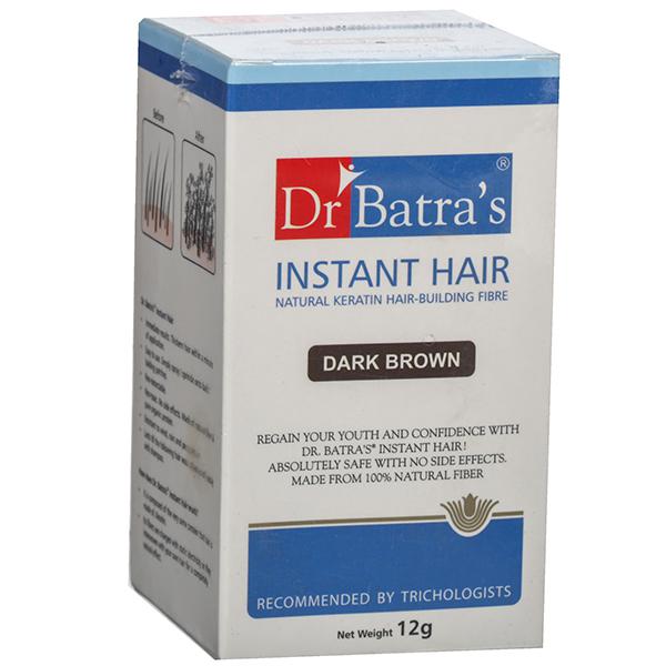 Buy Dr Batra's Instant Hair Dark Brown 12 g Online at Best price in India |  Flipkart Health+