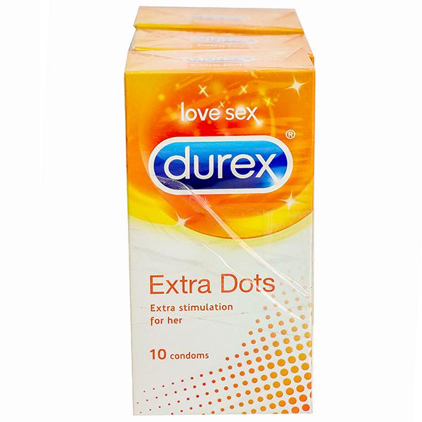 Buy Durex Love Sex Extra Dots Condom Buy 2 Get 1 Free 3 X 10 Condoms Online At Best Price In