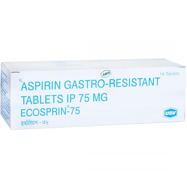 Ecosprin 75 mg Tablet (14 Tab)