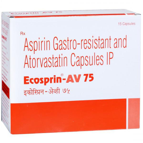 Ecosprin AV 75 mg Capsule (15 Cap)