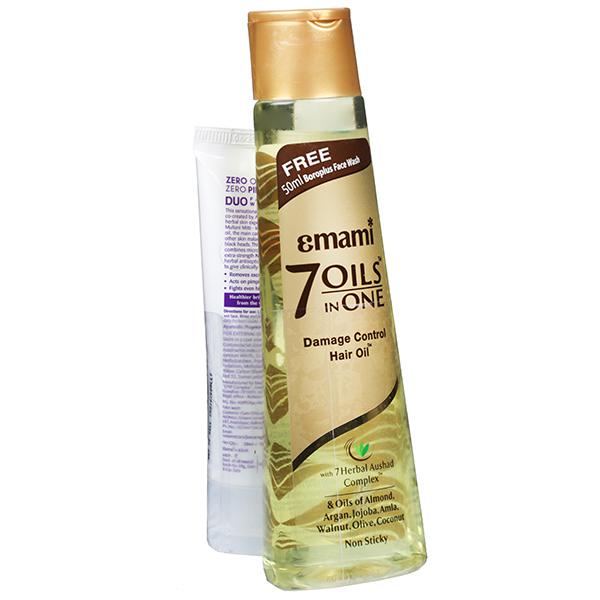 Buy Emami 7 Oils In One Damage Control Hair Oil (Free ...
