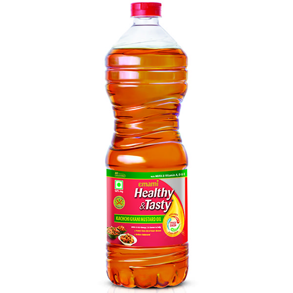 Buy Emami Healthy & Tasty Kachchi Ghani Mustard Oil ...