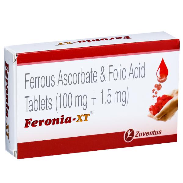 Feronia XT Tablet (10 Tab): Price, Overview, Warnings, Precautions, Side  Effects & Substitutes - ZUVENTUS HEALTHCARE LTD. | SastaSundar.com