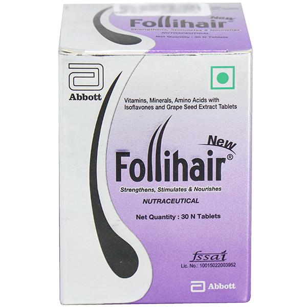 Buy Follihair New 30 Tablets Online Sastasundar Com