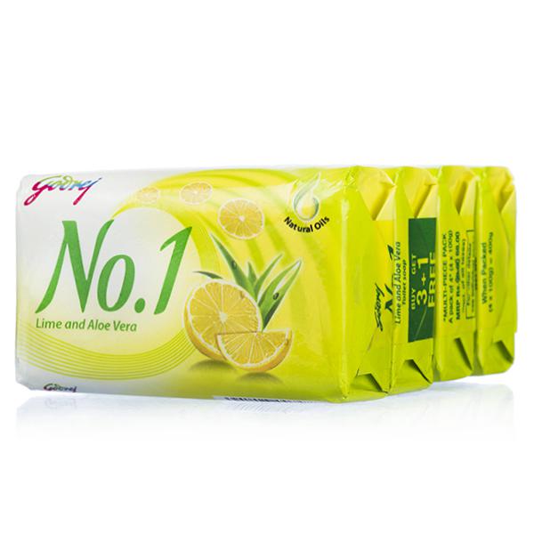 Buy Godrej No 1 Lime And Aloe Vera Soap Buy 3 Get 1 Free 4 X 100