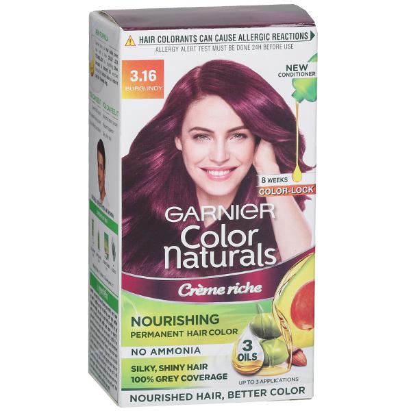Buy Garnier  Color Naturals Creme  Riche  Nourishing Hair 