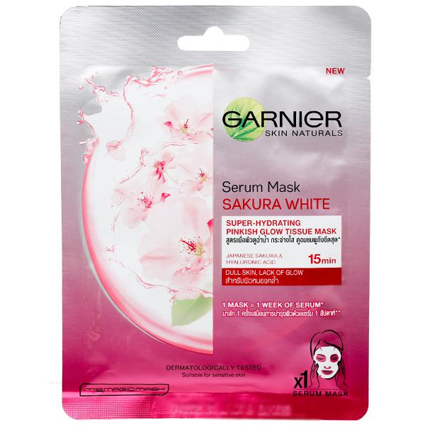 Buy Garnier Sakura White Serum Mask 32 G Online Sastasundar Com