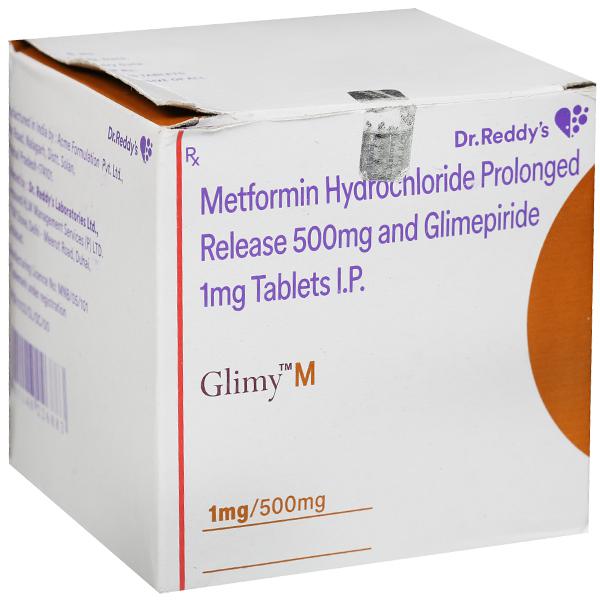 Glimy M 1 Tablet (15 Tab): Price, Overview, Warnings, Precautions, Side  Effects & Substitutes - DR. REDDY'S LABS | SastaSundar.com