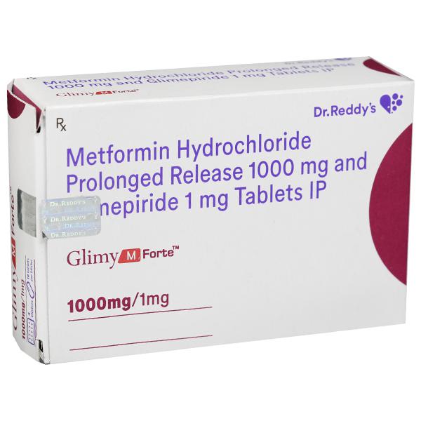 Glimy M Forte Tablet (10 Tab): Price, Overview, Warnings, Precautions, Side  Effects & Substitutes - DR. REDDY'S LABS | SastaSundar.com