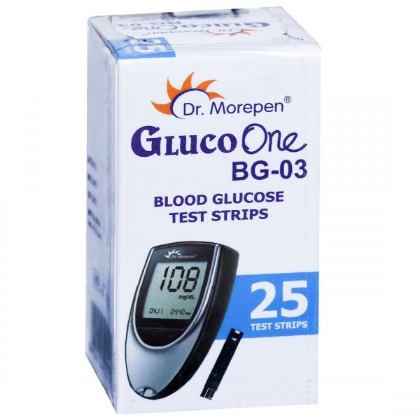 glucoone test strips 25