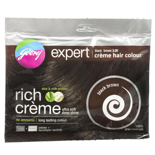 Buy Godrej Expert Black Brown Hair Colour 20 gm Online ...