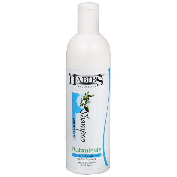 Buy Habibs Botanicals With Jojoba Oil For Dry & Damaged Hair Shampoo 400 ml  Online at Best price in India | Flipkart Health+