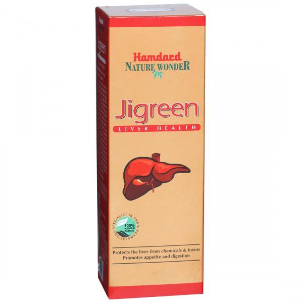 Buy Hamdard Nature Wonder Jigreen Liver Health 200 ml Online at Best