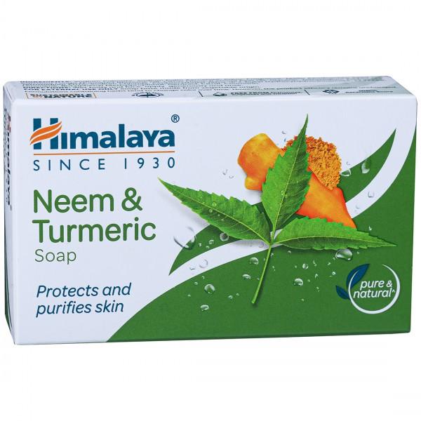 Buy Himalaya Neem & Turmeric Soap 75 g Online at Best price in India ...