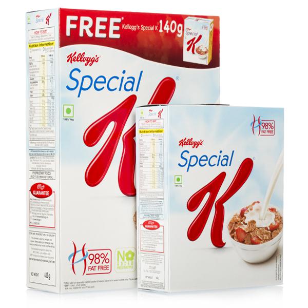 Buy Kelloggs Special K Free Kelloggs Special K 140 G 435 G Online Sastasundar Com