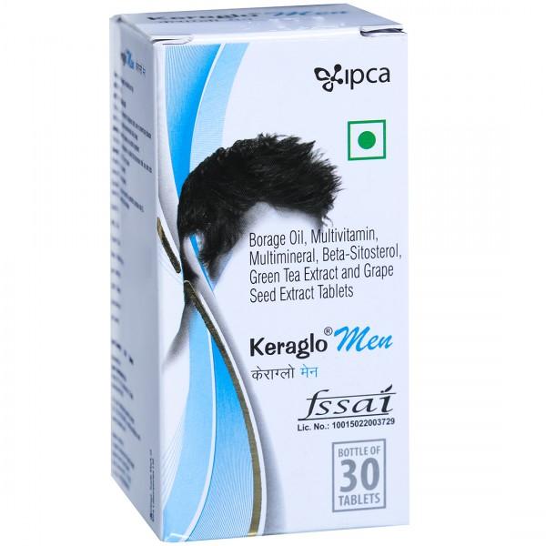 Buy Keraglo Men 30 Tablets Online at Best price in India | Flipkart Health+