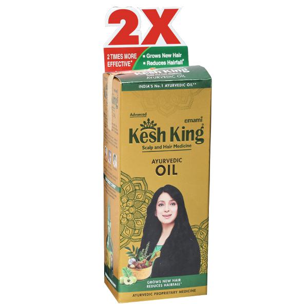 Buy Emami Kesh King Ayurvedic Hair Oil 60 ml Online at Best price in India  | Flipkart Health+