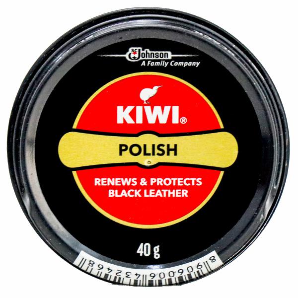 Buy Kiwi Black Leather Shoe Polish 40 g 