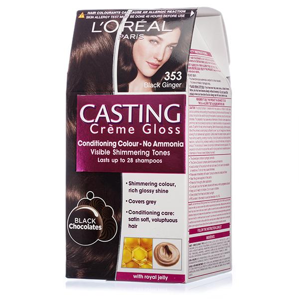Buy Loreal Paris Casting Creme Gloss Conditioning Hair Colour 353 Black  Ginger ( g + 72 ml) Online at Best price in India | Flipkart Health+