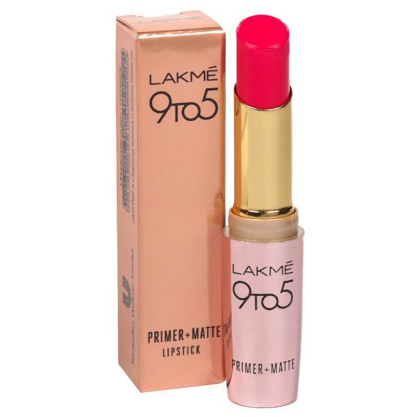 Buy Lakme 9 To 5 Primer Matte Lipstick Shade Mp20 Pink Post 3 6 G Online Sastasundar Com