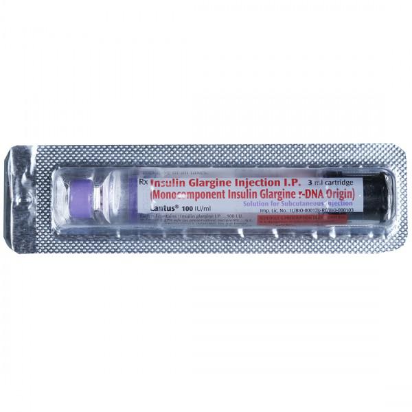Lantus Injection 100 Iu/ml 3 ml Cartridge