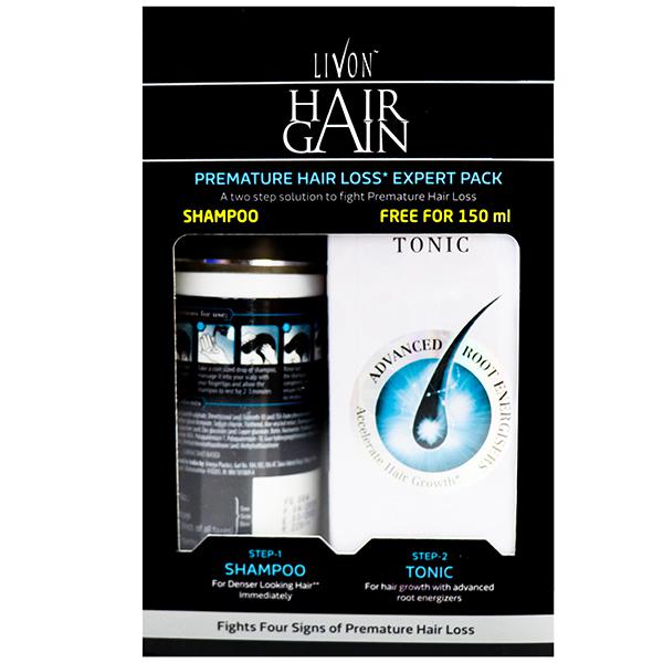 Buy Livon Hair Gain Premature Hair Loss Expert Care Pack Online at Best  price in India | Flipkart Health+