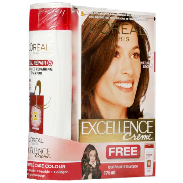 Buy LOreal Paris Casting Creme Gloss Darkest Brown 300 Hair Color and  Shampoo2 Items in the set at Rs 490 from Flipkart