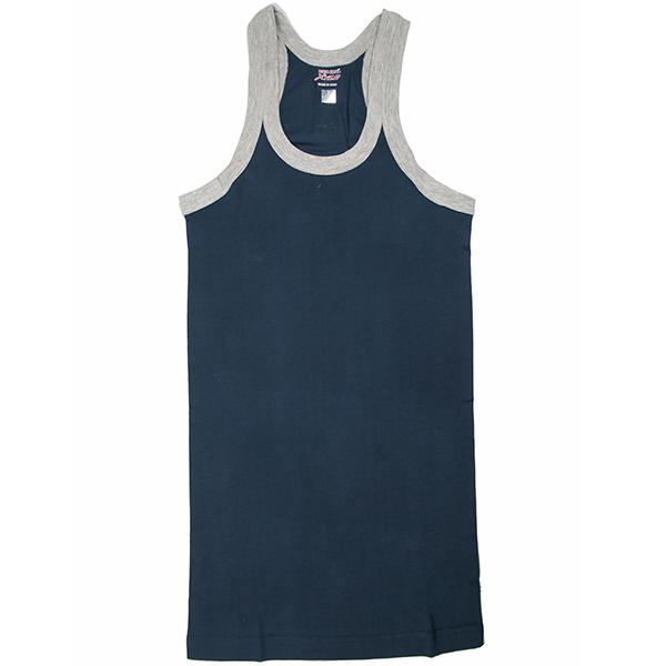 Buy Lux Cozi Cotton Xylo Gym RN Vest Midnight Blue M 85 cm Online at ...