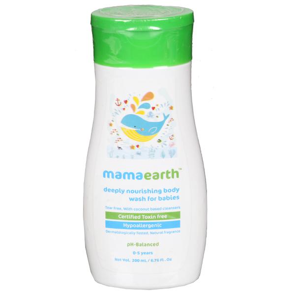 mamaearth deeply nourishing body wash