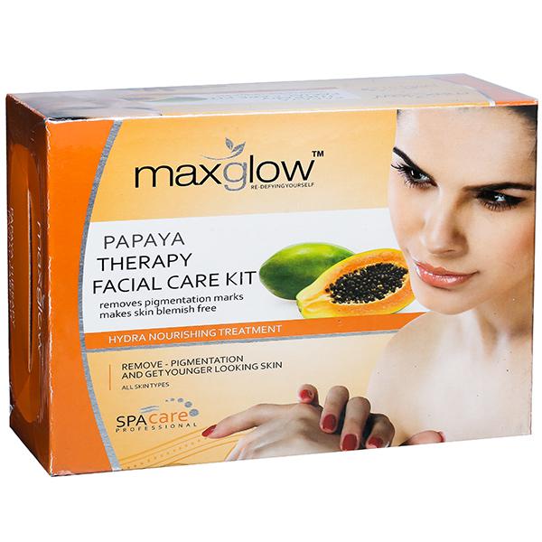 Buy Maxglow Papaya Therapy Facial Care Kit Hydra Nourishing Treatment 330 Ml Online At Best