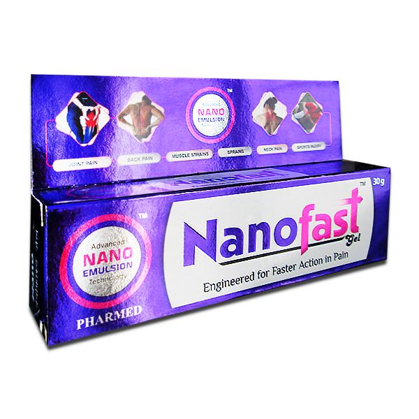 Nanofast Gel 30 gm: Price, Overview, Warnings, Precautions, Side Effects &  Substitutes - PHARMED LIMITED | SastaSundar.com
