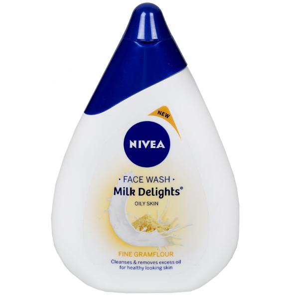 Buy Nivea Milk Delights Fine Gramflour Oily Skin Face Wash 50 Ml Online Sastasundar Com fine gramflour oily skin face wash