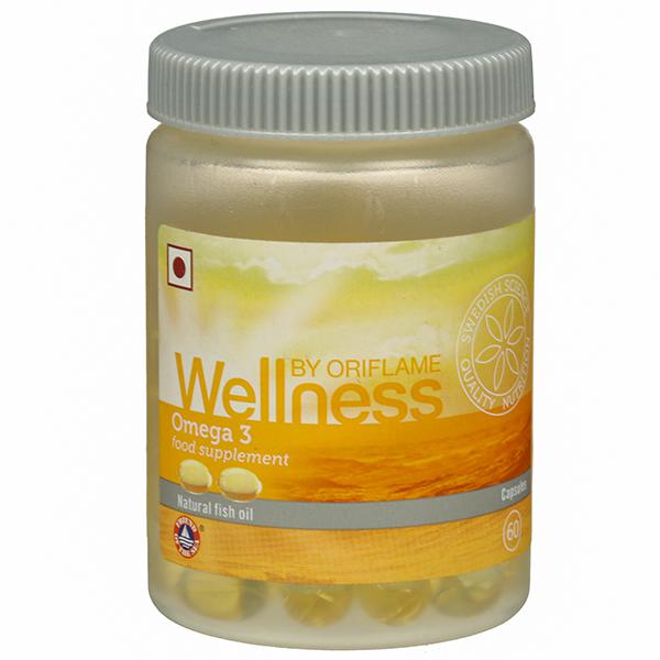 Buy Oriflame Wellness Omega 3 Food Supplement N.F.O 60 Cap ...