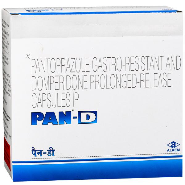 Pan D Capsule (15 Cap): Price, Overview, Warnings, Precautions, Side  Effects & Substitutes - Alkem Laboratories Ltd. | SastaSundar.com