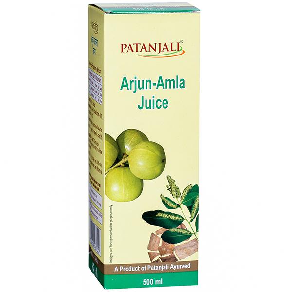 Buy Patanjali Arjun Amla Juice 500 ml Online at Best price in India |  Flipkart Health+